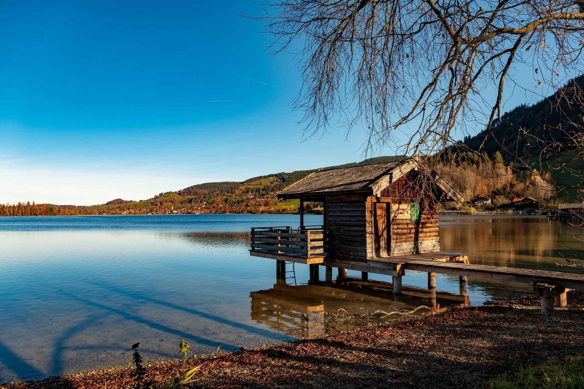 Studio Am Duernbach - Modern, Ruhig & Zentral Am Schliersee Mit Parkplatz Ngoại thất bức ảnh